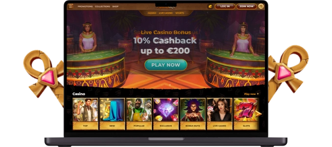 Amunra Casino Italia Desktop